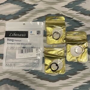 Ring Premium Kickstand - Black and Silver